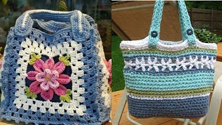 You will love the very easy tig work bag handle! #crochet