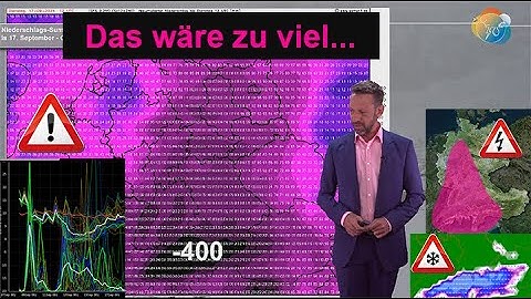 Das wäre zu viel! Extreme Regen-Summen & viel Alpen-Schnee! Wettervorhersage 08.-15.09.2024. Herbst!