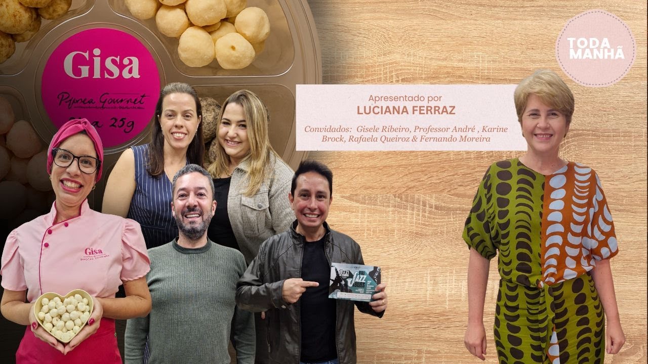 Toda Manhã | Gisele Ribeiro, Professor André, Karine Brock, Rafaela Queiroz, Fernando Moreira