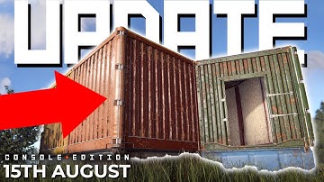 Rust Console UPDATE! Build Skins, Modular Vehicles, New Monument, & MORE! Rust Console Edition