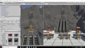 Virtual Reality Subway in a Cave // Unity 3d //TimeLapse 007 by  theNiente