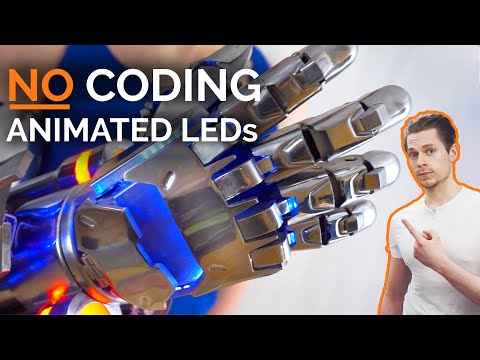 Анимированные светодиоды без кодирования — полное руководство для начинающих — косплей и реквизит