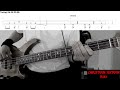 Christine Sixteen by Kiss - Bass Cover with Tabs Play-Along