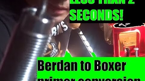 Berdan to Boxer primer conversion custom made tool  by JSD Arms