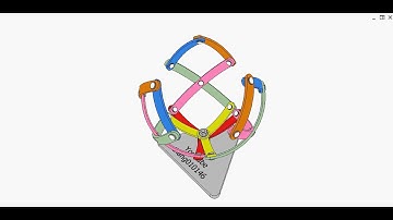 Spherical scissor mechanism 2