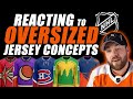 Reacting to OVERSIZED Jersey Concepts!