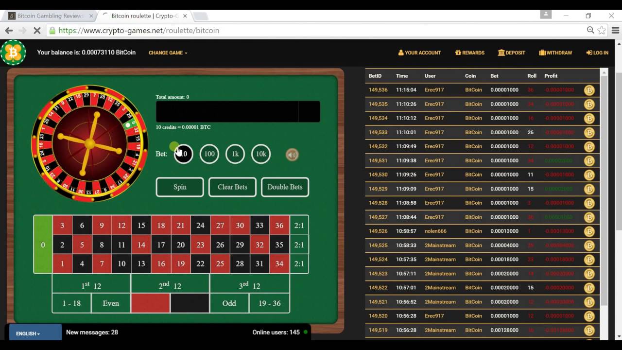 Bitcoin Gambling | Double or Nothing | Crypto Games! - YouTube