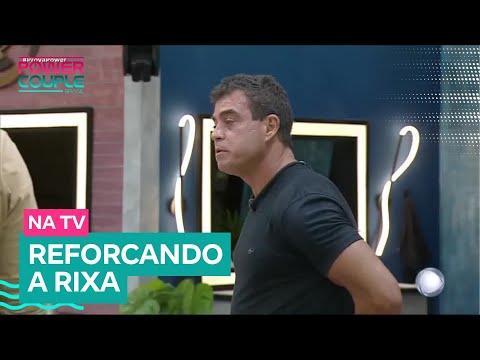 'O que eu fiz ontem, foi para ele provar do próprio veneno', diz Dhomini | Power Couple