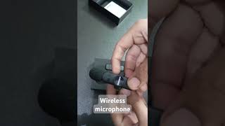 Unboxing of Wireless mic (mic for vlogging on mobile) #unboxing #microphone #song #gadgets #online