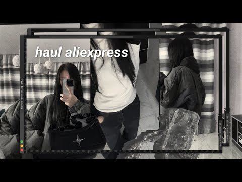 [haul] распаковка посылок aliexpress🛒🤍/acubi style/вещи из pinterest