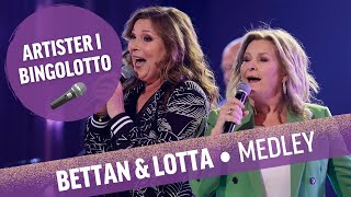 Bettan & Lotta - Medley - Live BingoLotto 27/3