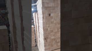 Balsa wood. Balsablock.
