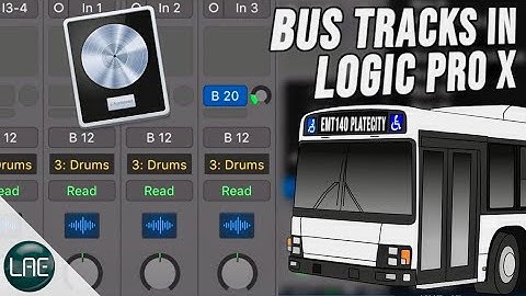 How to Set up Busses to save CPU in Logic Pro X
