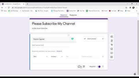How to create Google Form In Laptop Or pc