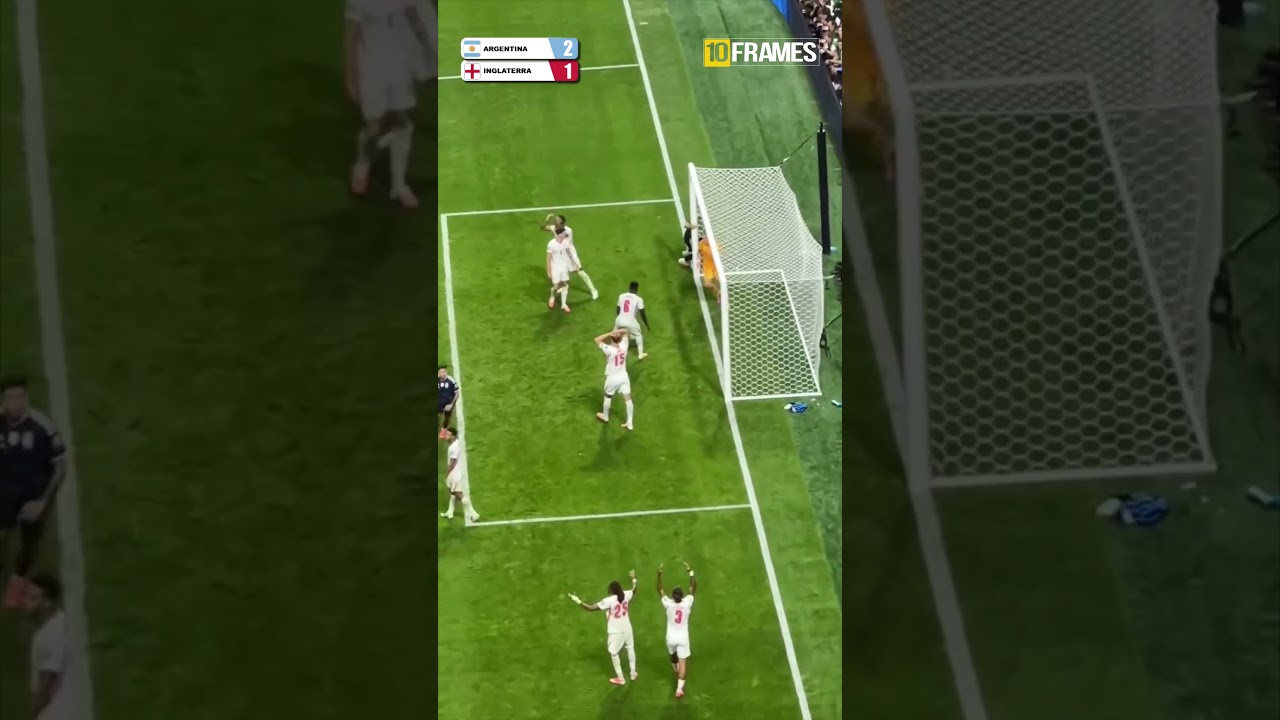 Gols da virada épica da Argentina Sobre a Inglaterra com duas assistências de Messi no final