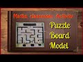 maze puzzle board for kids - preschool math's for addition, subtraction & play with numbers