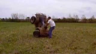 A BACKWARDS WHEELIE, THE REDNECK WAY