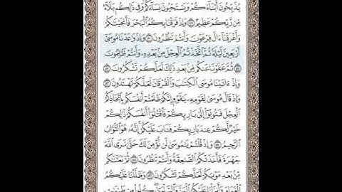 سورة البقرة الوجه 8