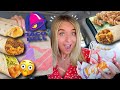 eating the ENTIRE Taco Bell dollar menu (mukbang)