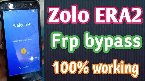 Zolo ERA 2 Frp Bypass/google account ! Android 6.0.1 Without PC ! zolo frp bypass Google account
