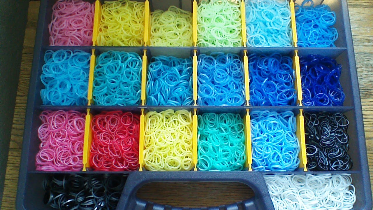 Organize Your Rainbow Loom Collection with this Stylish Storage Box