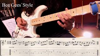 Video voorbeeld van "Disco Style Rhythm Guitar!!! - Nile Rodgers´Style (With Tab & Backing Track)"