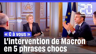 Fin de vie, Gaza, JO de Paris, Depardieu… On vous résume l'intervention de Macron dans « C à vous »