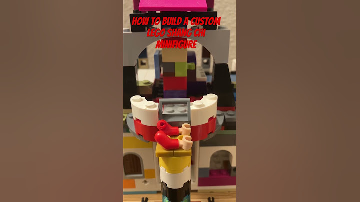 How to make a Custom Lego Shang Chi minifigure from Shang Chi ￼#lego #marvel #shangchi
