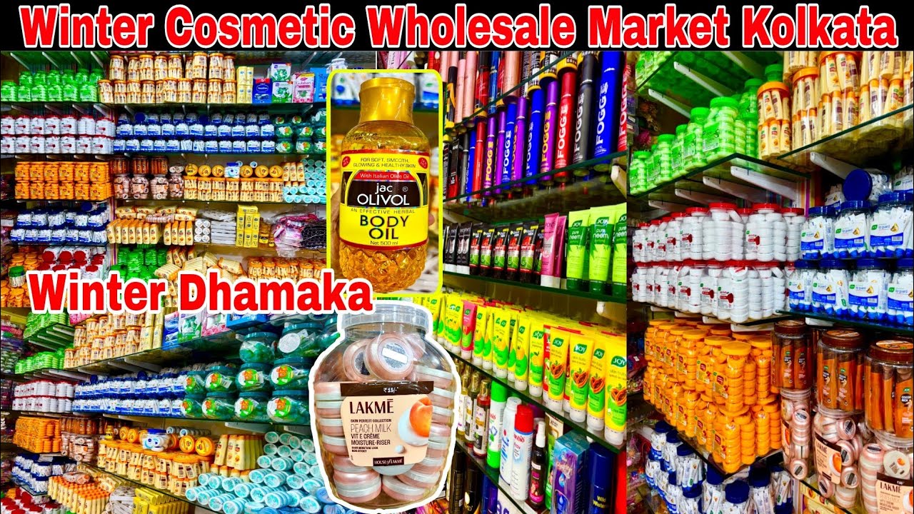 💥 Winter Cosmetic Wholesale Market | Ponds, Vaseline, Lakme, Nivea, Boroline, Jac Body Oil Wholesale