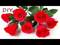 DIY How To Make Crepe Paper Rose / Rose paper flower / Góc nhỏ Handmade