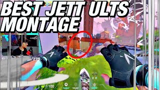 BEST JETT ULTIMATE PLAYS IN VALORANT SO FAR - BEST OF JETT (VALORANT MONTAGE )