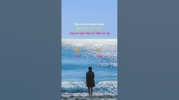 🎶 Học Tiếng Nhật Qua Bài Hát: 海の声 (Umi no Koe) 🎶#jlpt #nhậtbản