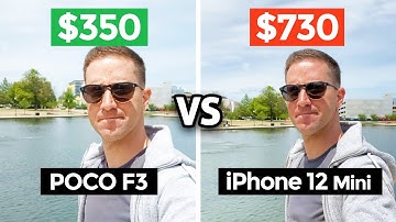 Xiaomi Poco F3 vs iPhone 12 Mini: Camera Test Comparison!