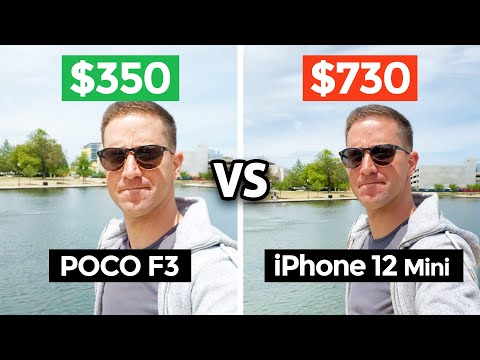 Xiaomi Poco F3 vs iPhone 12 Mini  Camera Test Comparison 