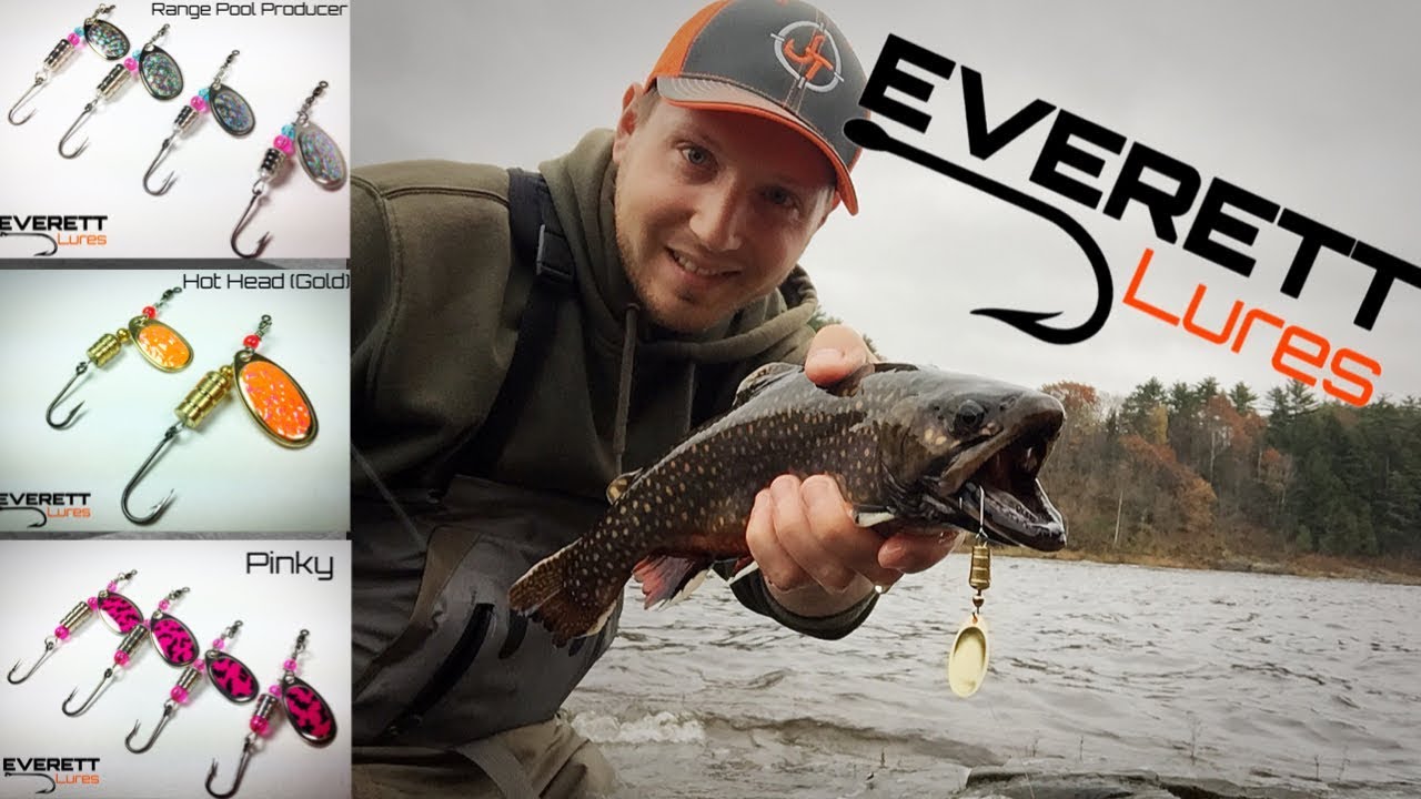 Fall Trout Fishing SPINNERS - EVERETT LURES!