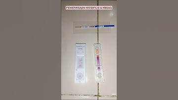 BEGINI HASILNYA NEGATIF‼️ TES HBsAg, HIV dan SIFILIS #shorts