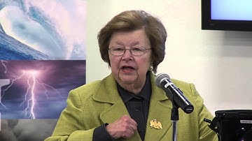 Mikulski Announces NOAA Weather Supercomputer Now Online at Weather and Climate Prediction Center
