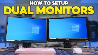 How To Setup Dual Monitors  2023