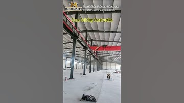 Crane Building Construction | Industrial Steel Building #steel #design