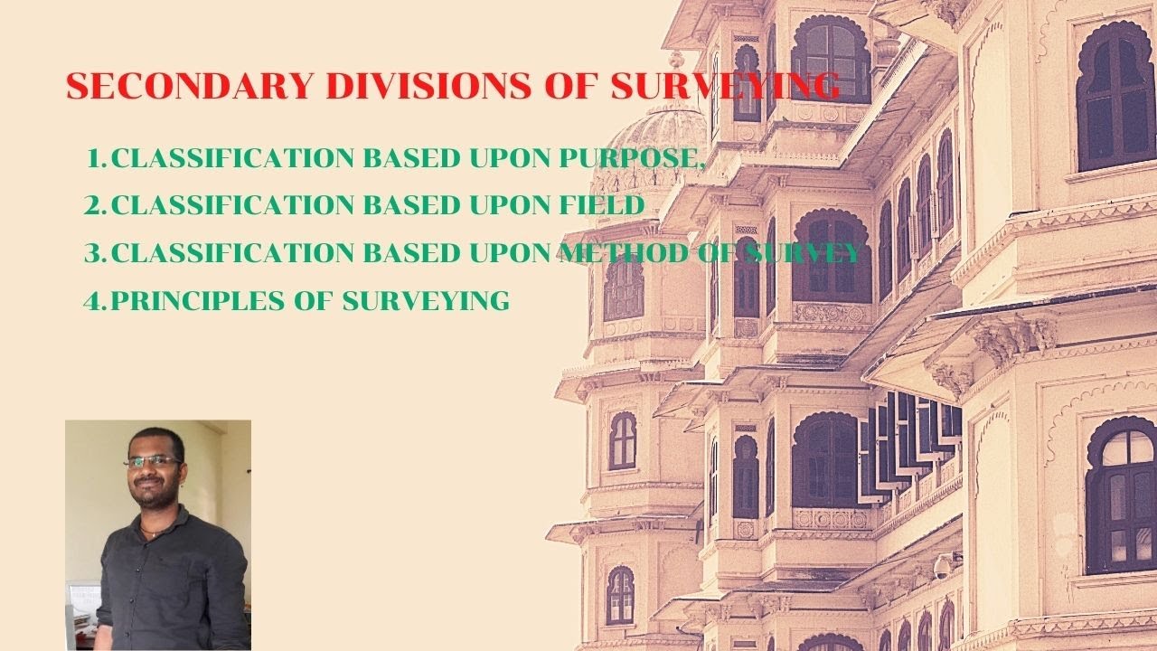 Secondary classification and principle of surveying # lecture 4