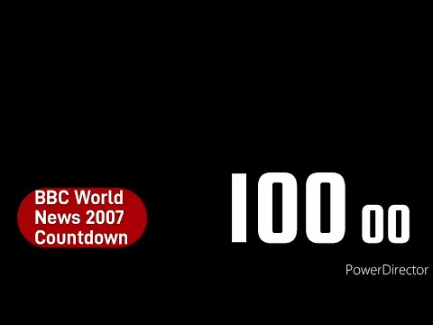 JCTG 100 Seconds Countdown BBC World News 2007 Countdown (Black Screen)