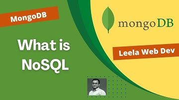 1. What is NoSQL?  Understand the concept of NoSQL Not Only SQL - MongoDB