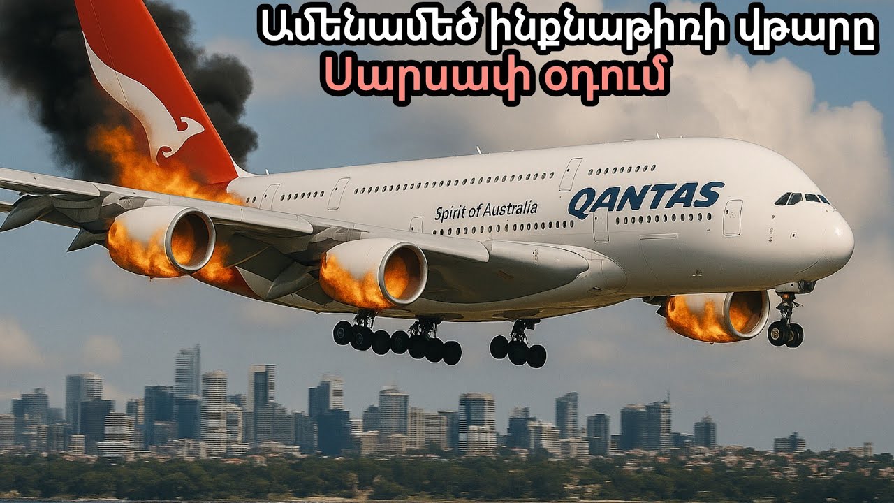Ավիավթար.Աշխարհի ամենամեծ ինքնաթիռը վթարվեց,ներսում 469 հոգի