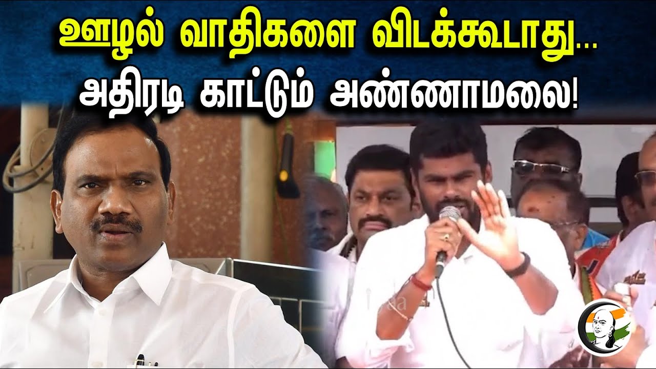 ஊழல் வாதிகளை விடக்கூடாது... அதிரடி காட்டும் அண்ணாமலை! | Annamalai Speech | BJP