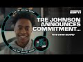 Five-star guard Tre Johnson announces his commitment to Texas | The Pat McAfee Show