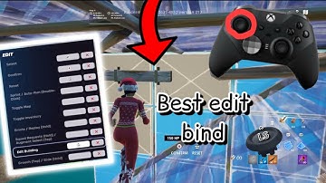 *UPDATED*  How to Change your Edit Bind in Fortnite (Xbox, PS, Nintendo)
