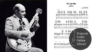 Too Late Now - Joe Pass (Transcription)
