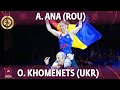 Andreea Beatrice Ana (ROU) vs Oleksandra Khomenets (UKR) - Final // European Championships 2022