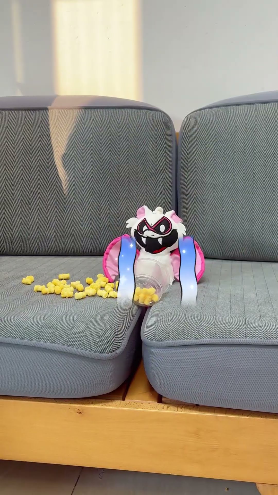 my popcorn...never mind Doey
