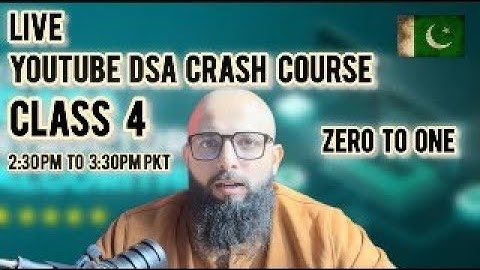 DSA Class 4 | Introduction to Data Structures & Algorithms for Beginners (Urdu/Hindi)